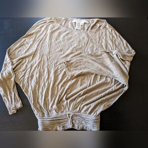 Max Studio petite 3/4 dolman sleeve top